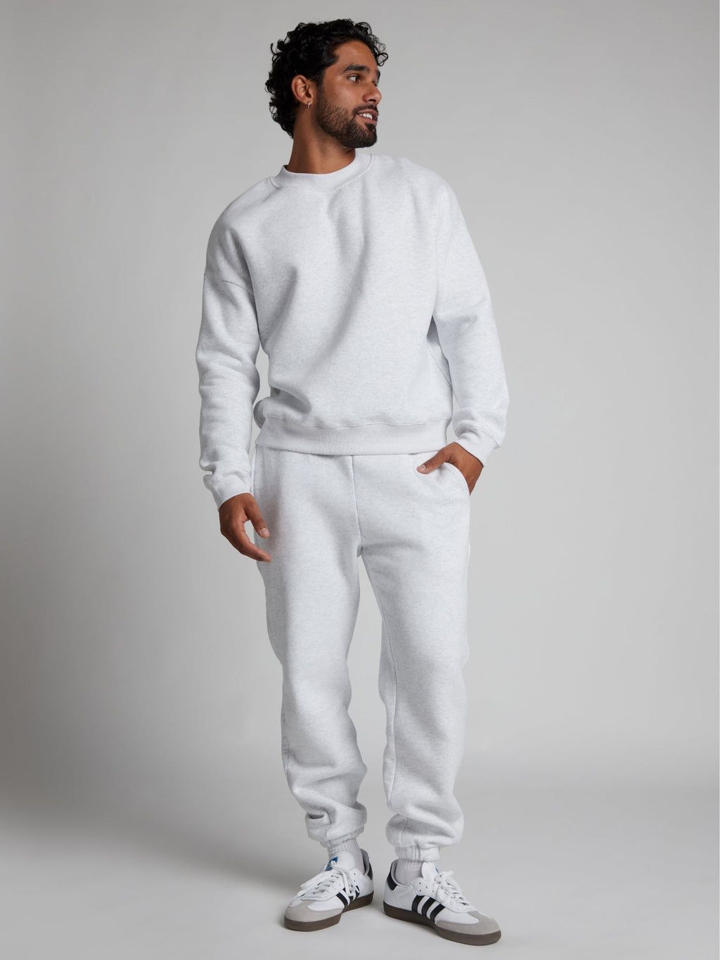 Light Heather Grey / M